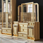 Suite Impériale Dorée — Chambre Capitonnée Prestige