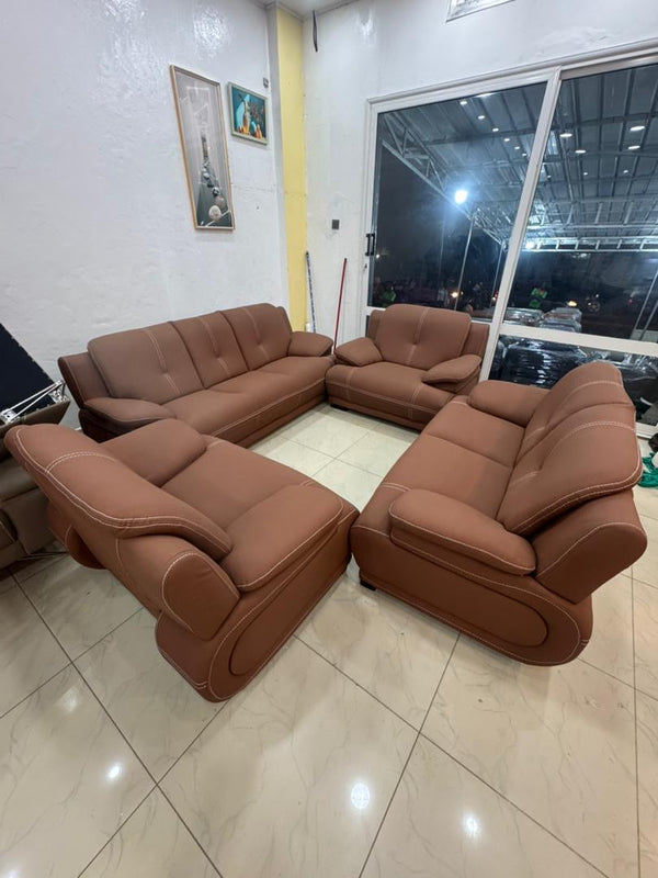 Salon Marron Cognac Cuir
